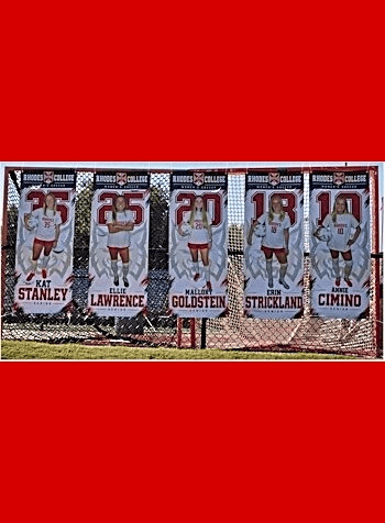 2026 Rhodes College Team Seniors with family
