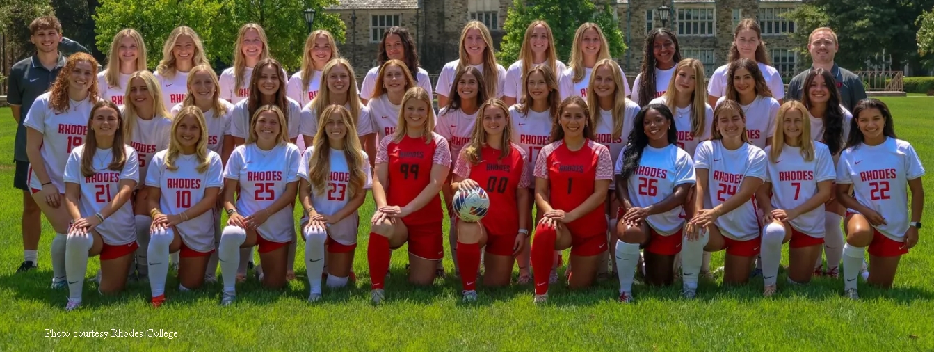 Rhodes College Women's Soccer Team 2025 picture